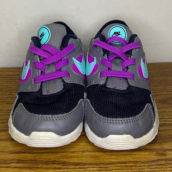 Nike LD Victory Gunsmoke Aurora Purple Toddler Kids SlipOn Play Sneakers Size 7C - Picture 2 of 7